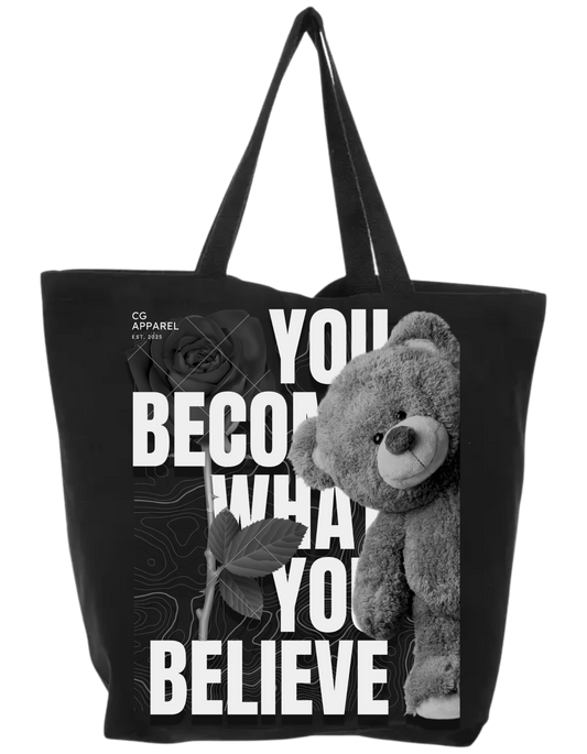 'Believe & Become' Tote Bag